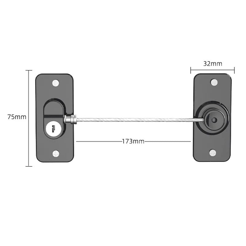 Home Window Door Password Protection Security Lock | Skanto