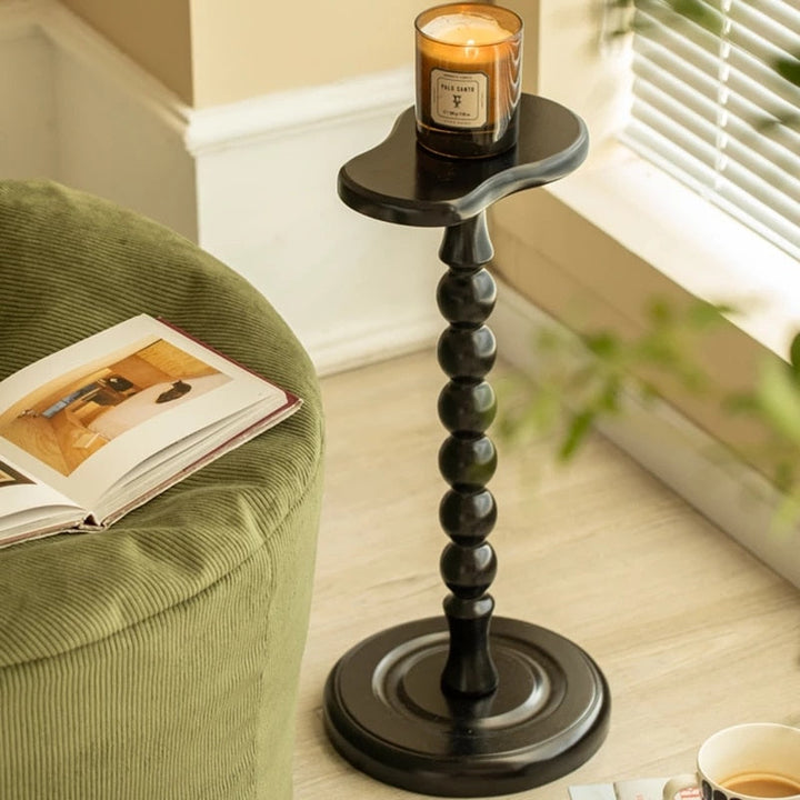 Skanto | Middelalder Tid Solide Tre Mini Kaffe Bord