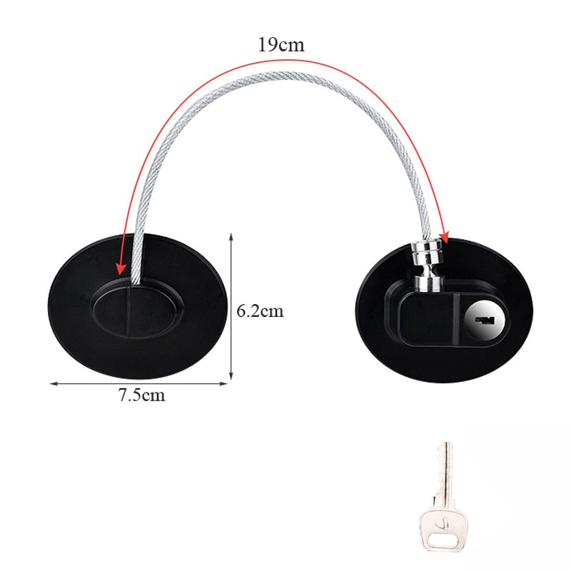 Safe Baby Secure Door Cabinet Lock | Skanto