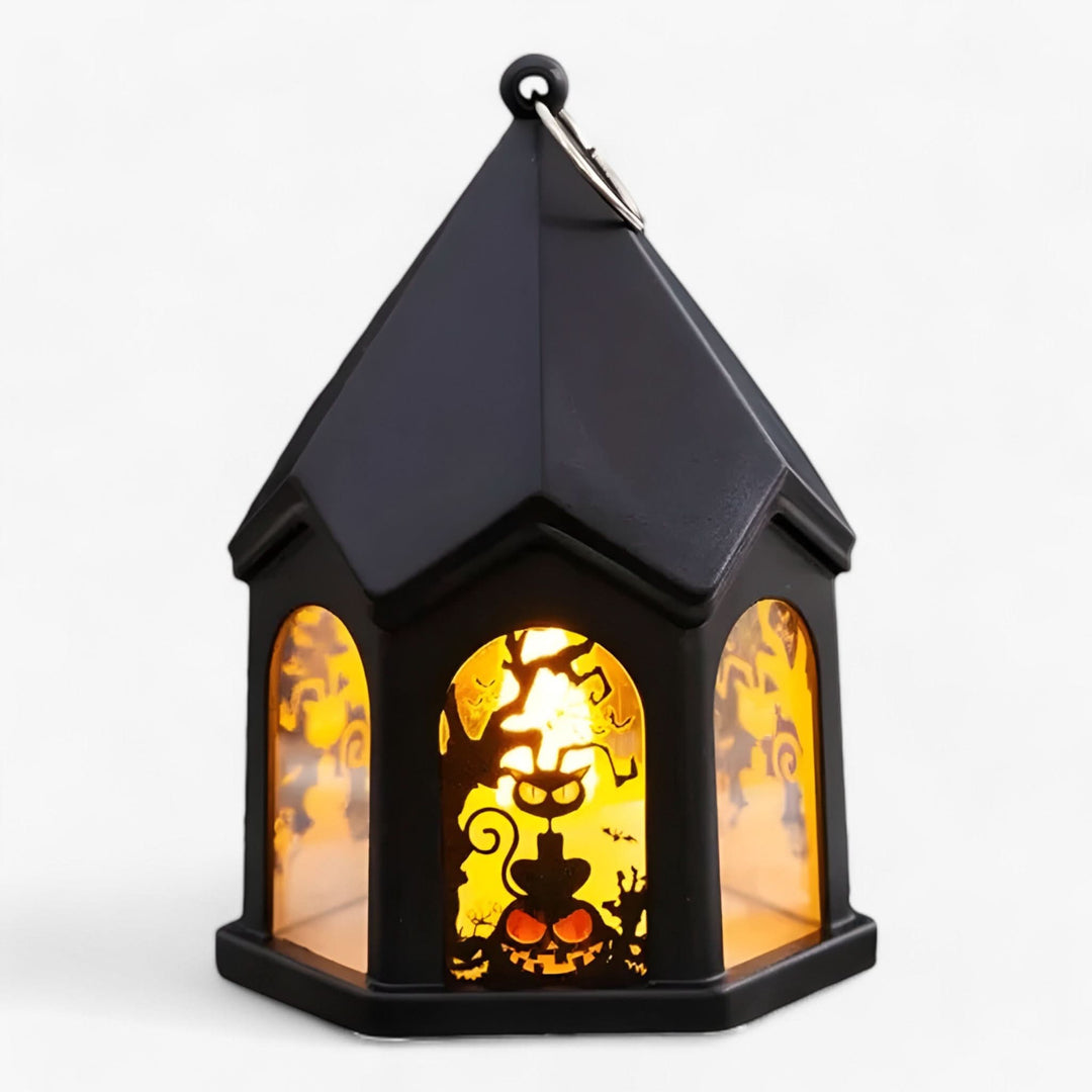 Skanto | Diana | Halloween Gresskar Lanterne - Koselig Lys for Spooky Dekorasjon