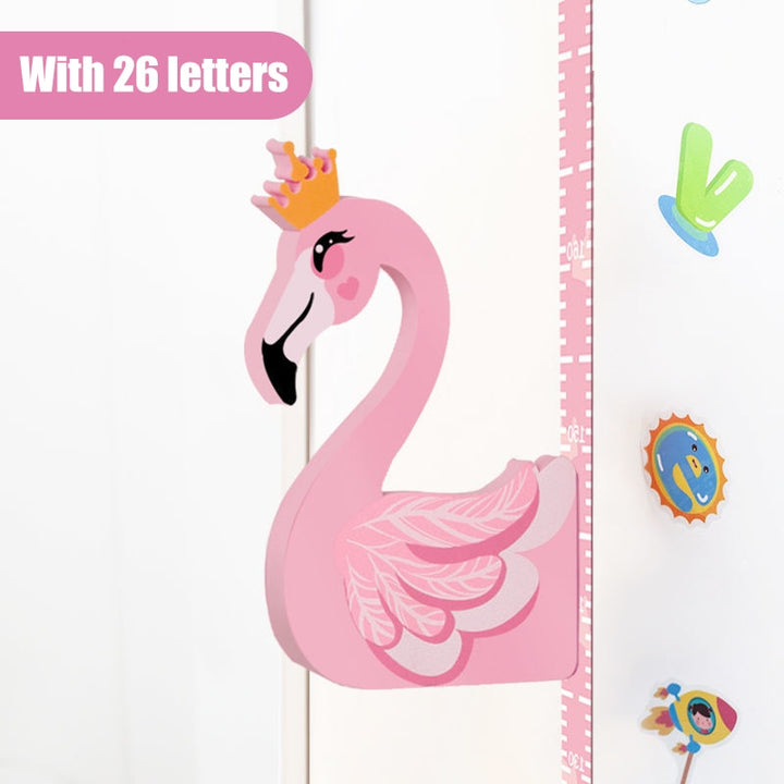 3D Cartoon Kids Height Sticker | Skanto