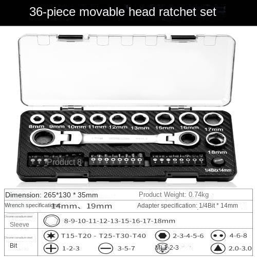 Ratchet-Tastic Master Multitool Wrench Set | Skanto
