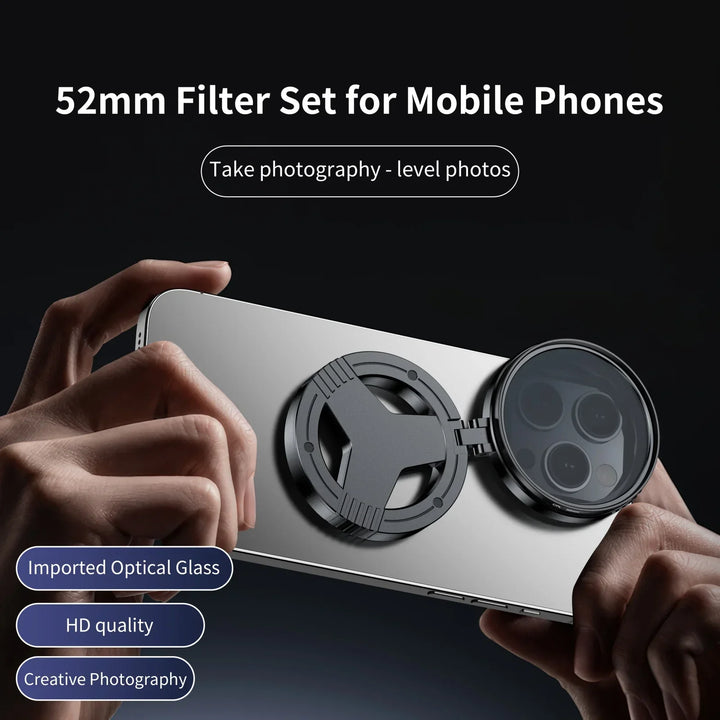 Skanto | 2-i-1 Magnetisk CPL & Stjernefilter Lins