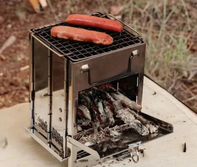 Skanto | Lettvekts rustfritt stål grill
