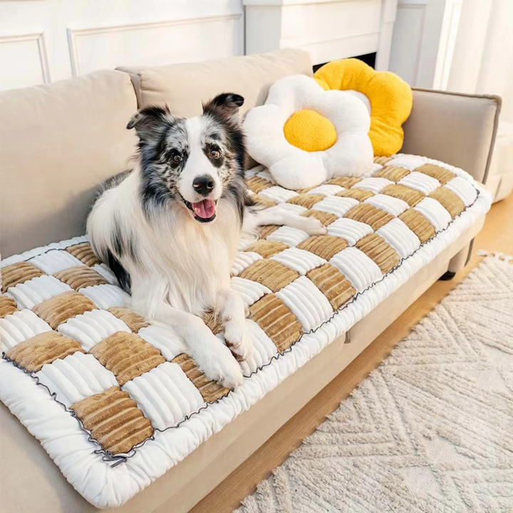 Skanto | Varm Anti-Sklisikker Vaskbar Hundeseng Matte & Sofabeskyttelse