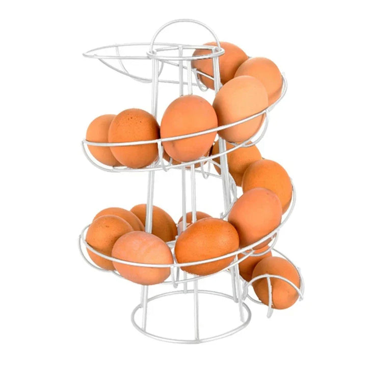 Skanto | Spiral Rullende Egg Dispenser Rack
