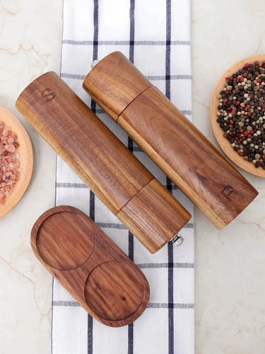 Skanto | WoodSpice - Luksus Trepepper- og Saltkvernssett