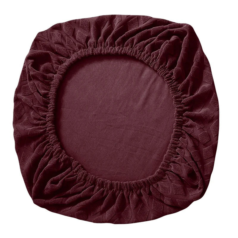 Norvo | Spandex elastisk kontorstol trekk Jacquard sete trekk ananas mesh fleece beskyttende trekk elastisk datastol beskytter