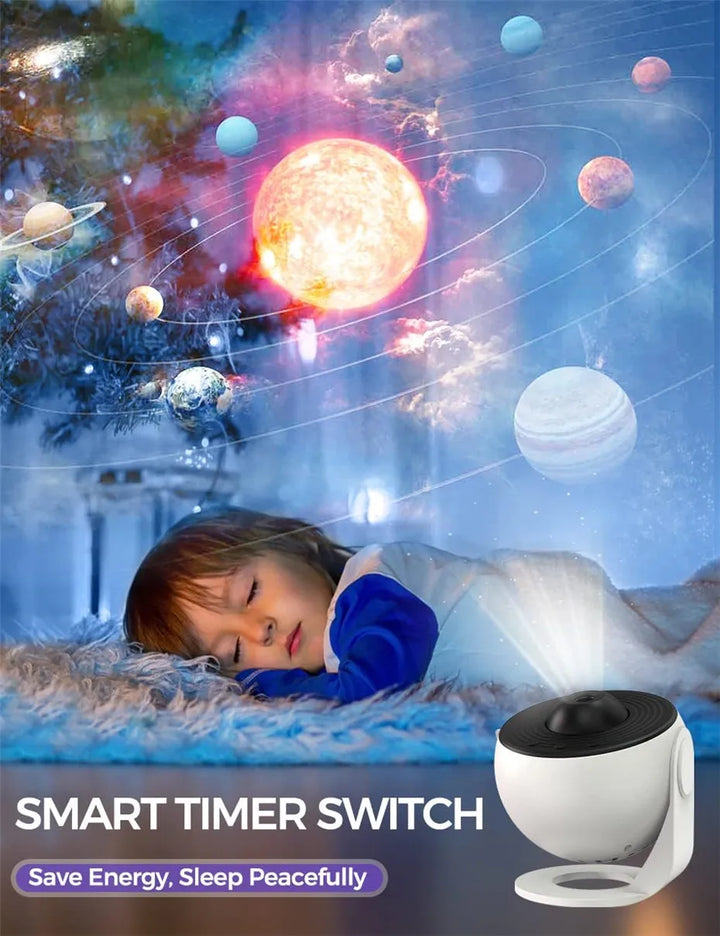 Skanto | 360° Rotere Planetarium Prosjektor Nattlampe