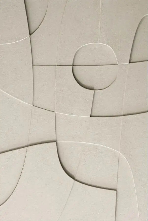 Abstract Minimalist 3D Design Wall Art Artistic Canvas Prints Pictures for Modern Apartment Living Room Dining Room Home Office Decor | Skanto