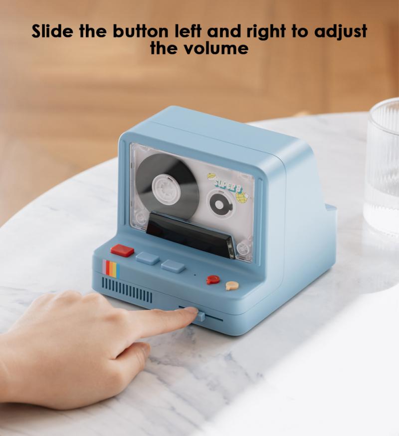 Skanto | Nostalgisk Natt Klassisk Tape Bluetooth Høyttaler