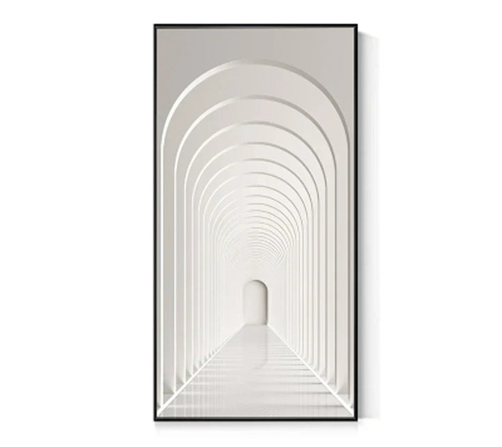 Modern Abstract Minimalist Arch Motifs Architecture Wall Art Fine Art Canvas Prints Pictures for Entry Hall Foyer Living Room Home Office Decor | Skanto