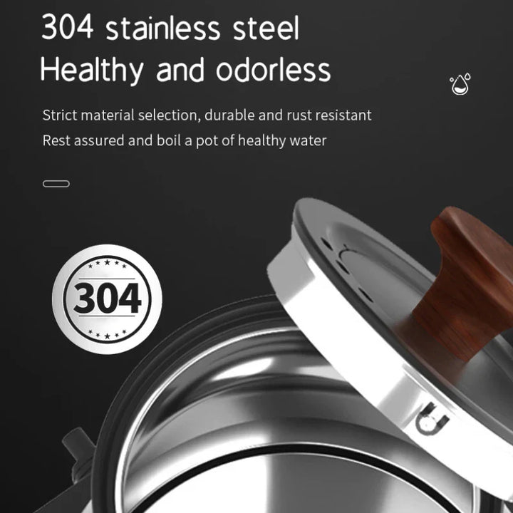 Skanto | 1200W Intelligent Elektrisk Vannkoker - Goose Neck Hånd Brygget Kaffe-kanne for Melkepulver & Presis Brygging