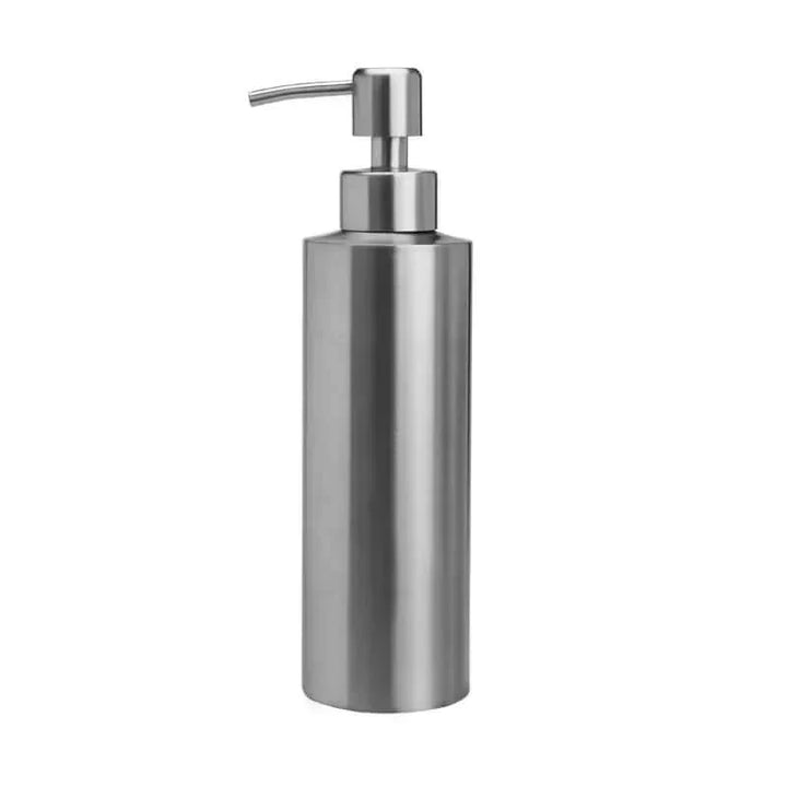 Elegant rustfritt stål håndpumpedispenser 250ml/350ml/550ml