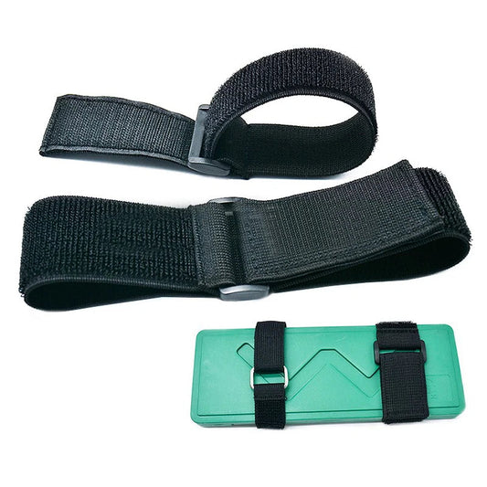 Norvo | Justerbart elastisk reversibel spenne nylon magic band - borrelås kabelbinder, borrelås bånd, klebende festebånd (2/5 STYKKER)