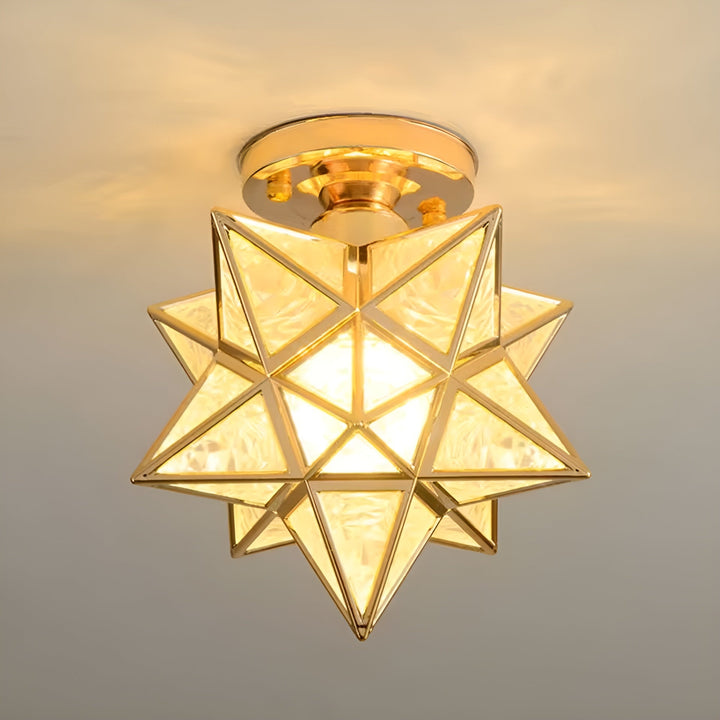 HaloStar Light – Elegant LED-stjernelampe for taket