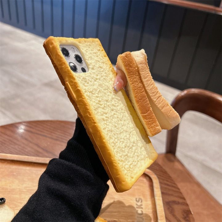 Skanto | 3D Yummy Toast Armor Telefondeksel