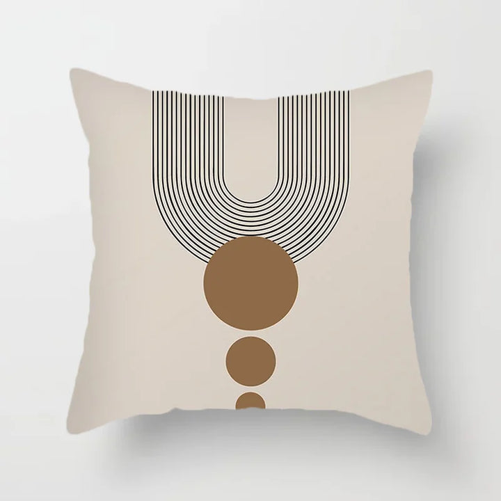 Modern Art Abstract Pattern Decorative Pillow Covers Creative Line Sofa Chair Cushion Cover Home Office Decor | Skanto