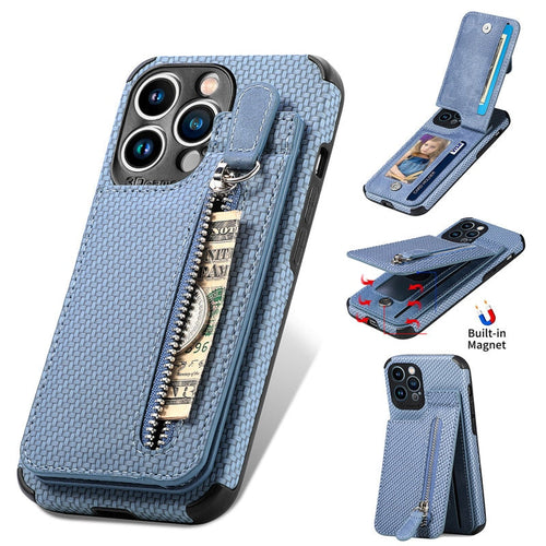 Skanto | Zip Zip Elegance Lommebok iPhone Etui