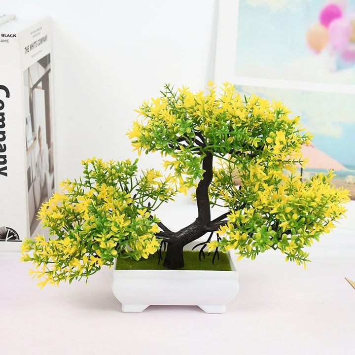 Skanto | Grønn Bloom Sjarmerende Kunstig Plante Dekor