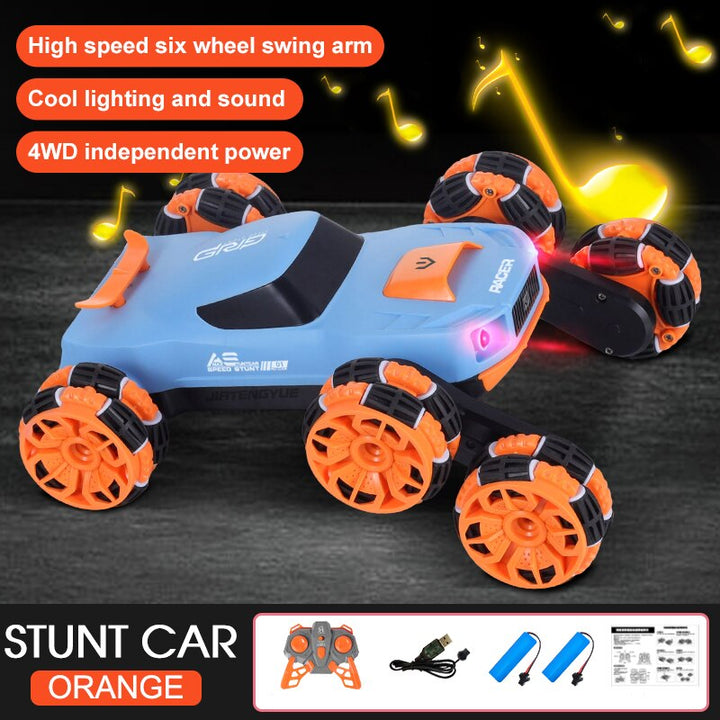 Skanto | Seks-hjul elektrisk RC stunt leketøysbil
