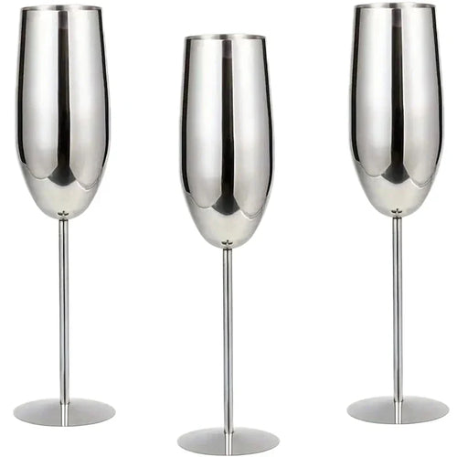 Skanto | Rustfritt glass (Sett med 6)
