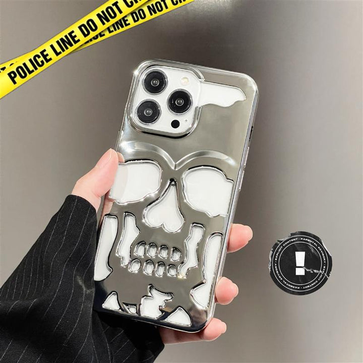 Skanto | Gothic Midnight Skull Telefonveske