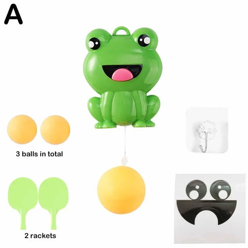 Skanto | Froggy Paddle Play Innendørs Bordtennis Trener Sett