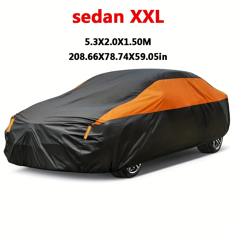 Skanto | Biltrekk CARVION | Vanntett & UV-beskyttelse | For SUV & Sedan | 190T Polyester