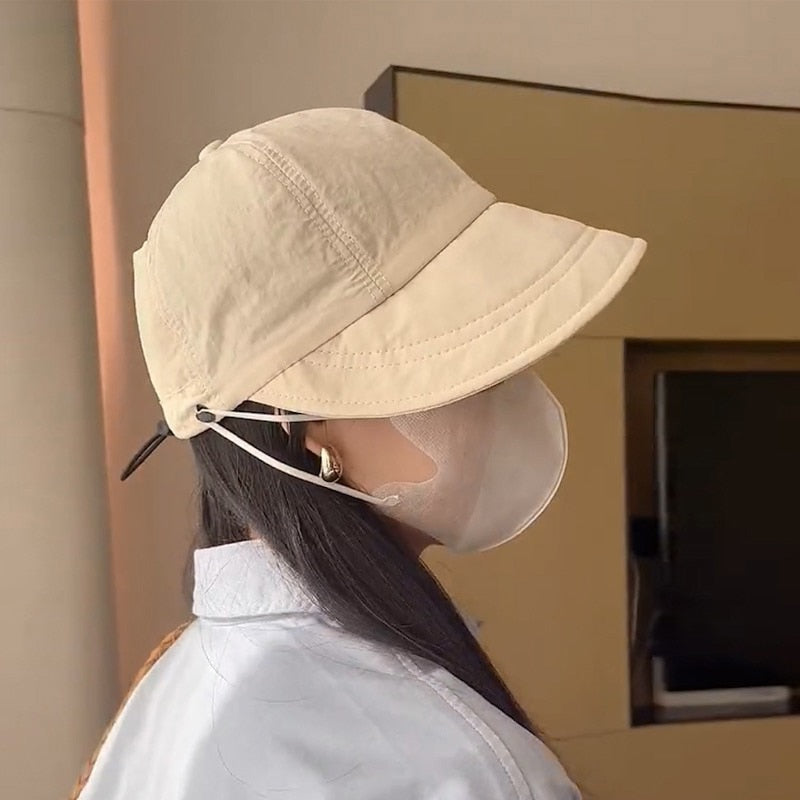 Skanto | Solbeskyttet Chic Sommer Maskeholder Hatt