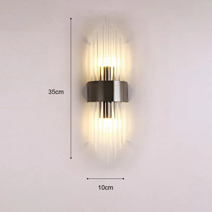 Garduru Elegant LED Vegglampe | Luksuriøs Gulldesign | Stilig Veg belysning