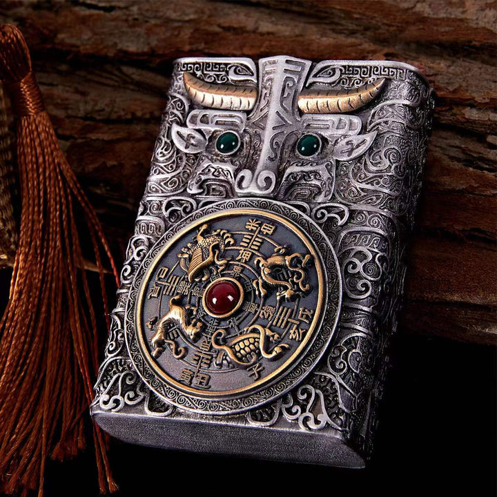 Heavy Armor Steel Spark Kerosene Lighter | Skanto
