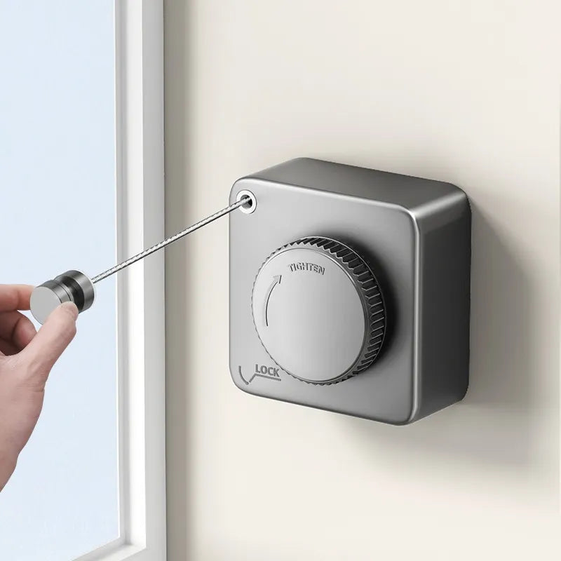 Telescopic InvisiSkantoe Space-Saving Clothesline | Skanto