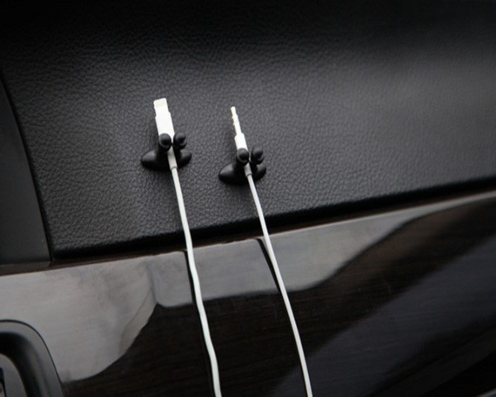 ChargeTidy Kleshengere - Lader Kabel Organisatorer (5 Stykker) Skanto
