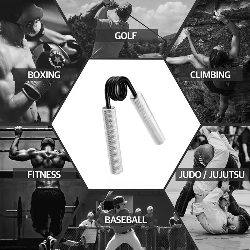 Skanto | Justerbart aluminium håndgrep styrketreningsapparat for finger- og armfitness