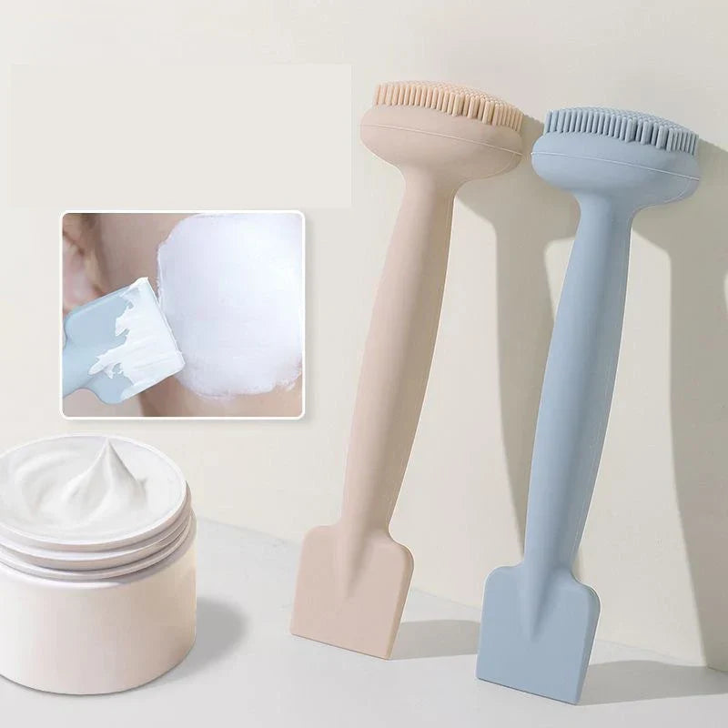 Skanto | Shine Dual-Head Facial Fusion Mask Applicator Brush