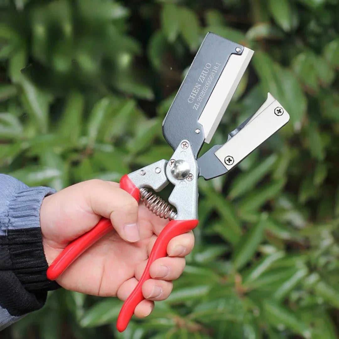 Skanto | Graftorio Graftkniv for Frukttrær | For Greiner opptil Ø 1,8 cm | Aluminiumlegering | Presis Grafting & Klipping