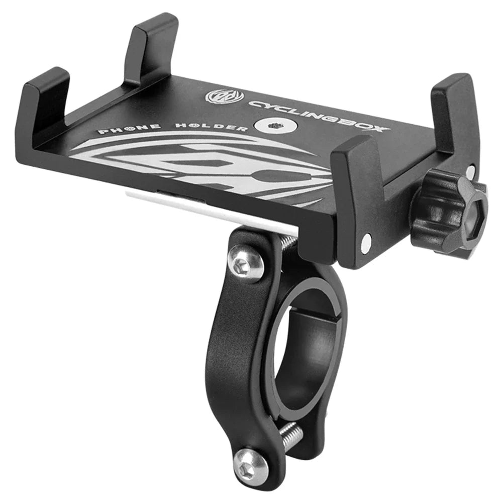 Norvo | Sykkel Telefonholder RideGrip 360 Pro | 360° Roterbar | Aluminium Legering | Støtbestandig & Sikker | For Sykkel, Motorsykkel & E-Scooter