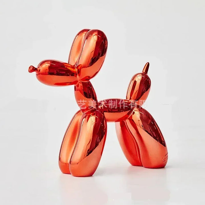 Skanto | Nordisk Ballonghund Skulptur Harpiks Dyreskulptur Kunst Skulpturer og Figurer Håndverk Hjem Innredning Rom Desktop Tilbehør