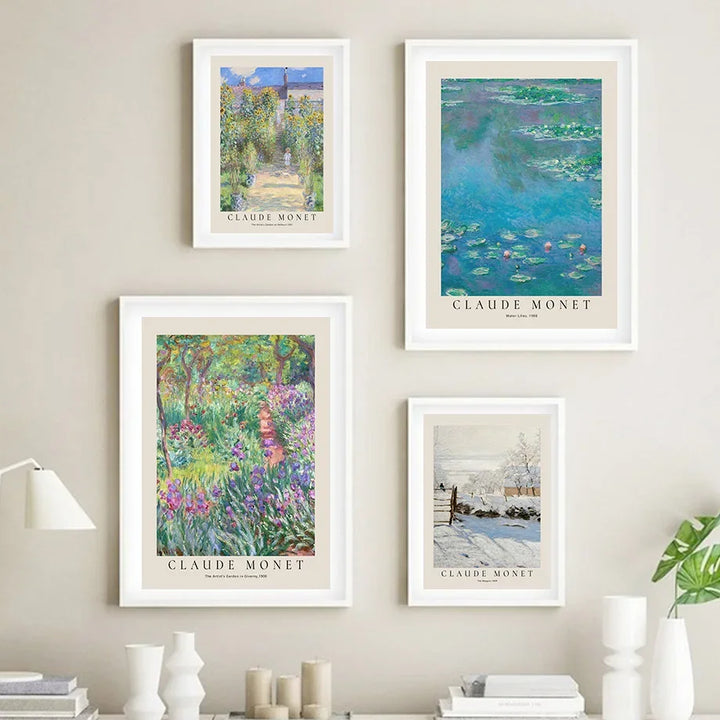 Timeless Classics Vintage Landscape Wall Art Fine Art Canvas Prints Pictures Posters Famous Paintings For Living Room Dining Room Bedroom Art Decor | Skanto