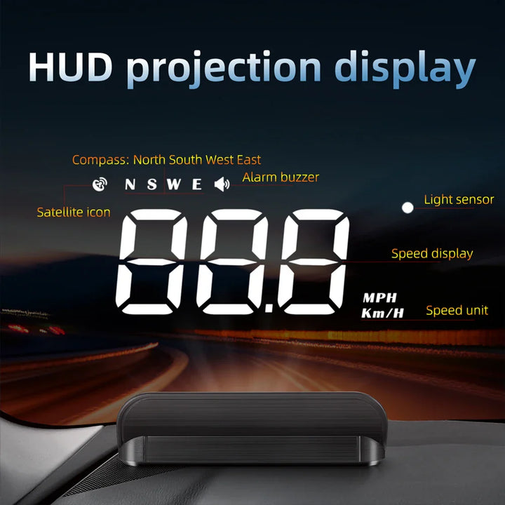 Skanto | Biltak HUD Speedometer Prosjektor