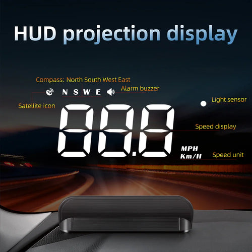Skanto | Biltak HUD Speedometer Prosjektor