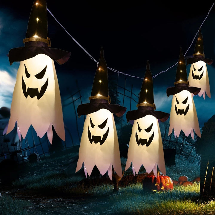 Skanto | Hengbar Skummel Spøkelse Halloween Festlampe