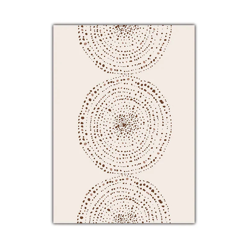Minimalist Abstract Celestial Geometry Wall Art Fine Art Canvas Prints Sun Moon Posters Pictures For Living Room Bedroom Art Decor | Skanto