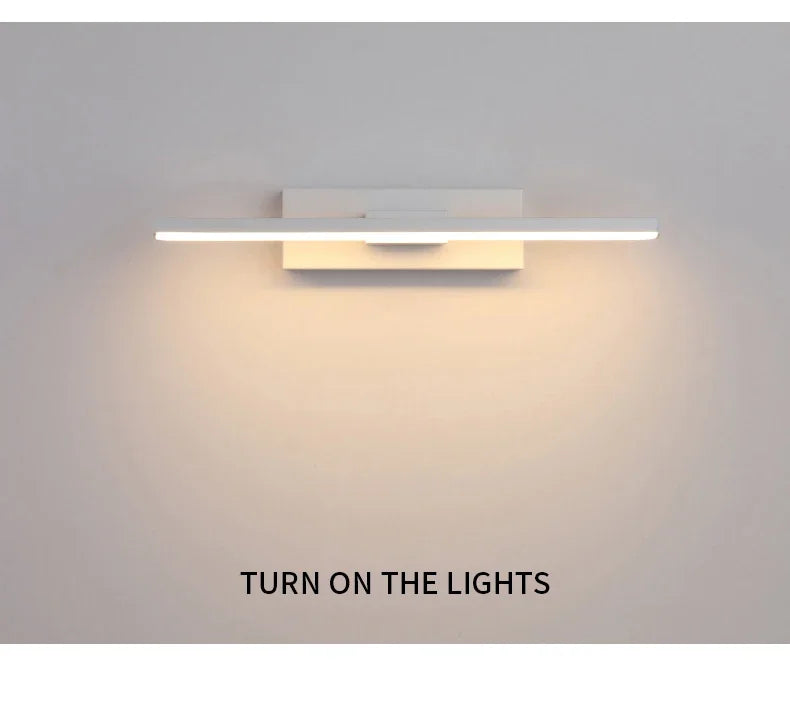 Skanto | AuroLite Justerbar LED Vegglampe | 330° Svingbar | Moderne Design for Soverom & Stue | Aluminium
