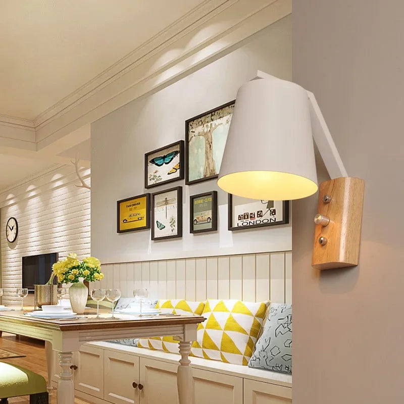 WoodGlow Light – LED Vegglampe for Soverom Skanto