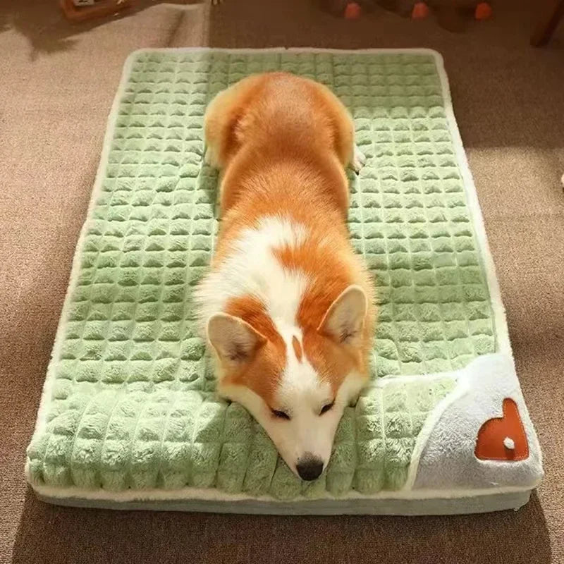 Skanto | PAWSOMNIA ortopedisk hundeseng | avtagbart trett | vaskbar | minneskum | for hunder og katter