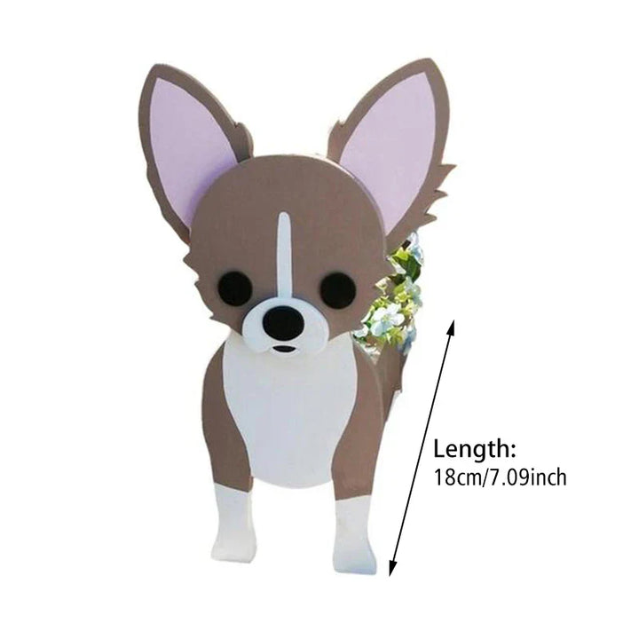 Skanto | Blomsterpotte - Pawsome - Hund Plantebeholder - Ulike Raser