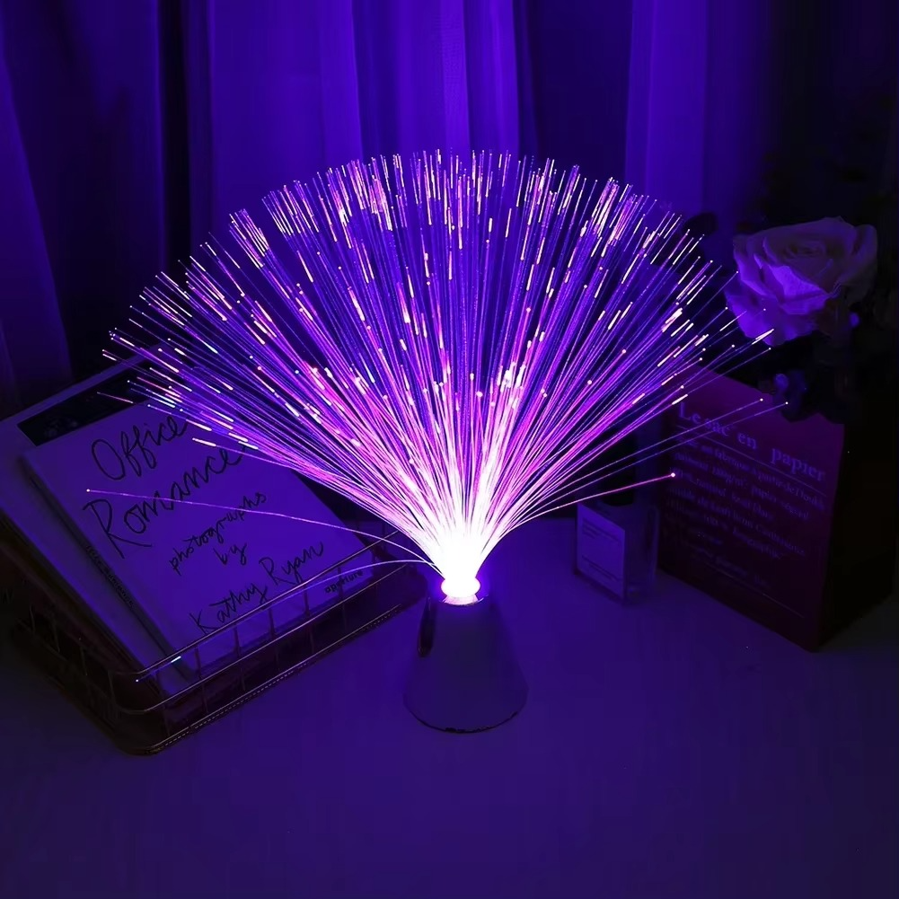 Skanto | Flerfarget LED Fiber Optisk Stjernelys Lampe