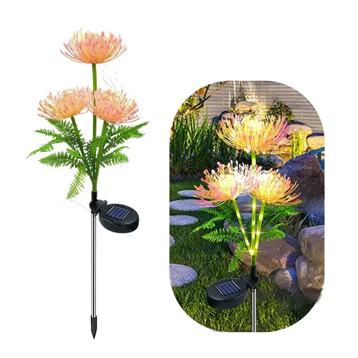 Skanto | Myk Rosa Glød Solar LED Blomsterhage Lys